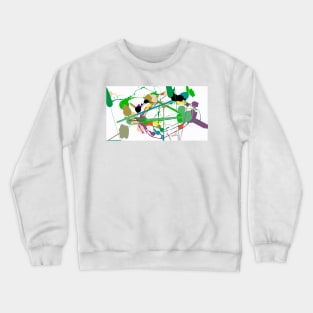 Pollock 01 Crewneck Sweatshirt